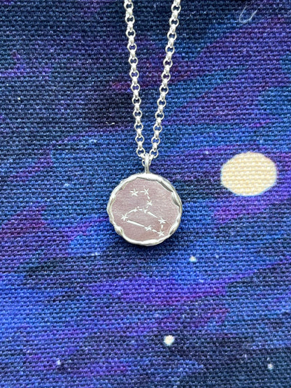 leo constellation pendant