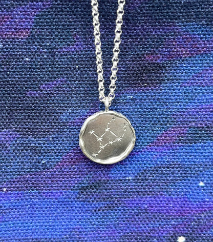 virgo constellation pendant